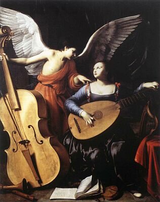 Saraceni: St. Cecilia and the Angel